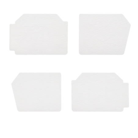 KIT DE 4 PANNEAUX DE PORTES NOIR 2CV6 GRAND MODELE