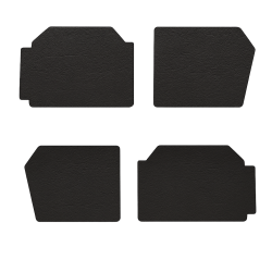 KIT DE 4 PANNEAUX  POUR PORTE DE 2 CV VERSION GRAND MODELE