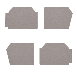 KIT DE 4 PANNEAUX  POUR PORTE DE 2 CV VERSION GRAND MODELE