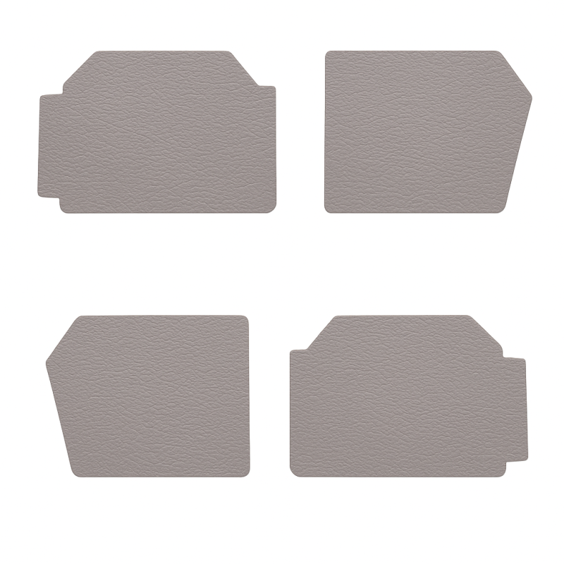 KIT DE 4 PANNEAUX  POUR PORTE DE 2 CV VERSION GRAND MODELE