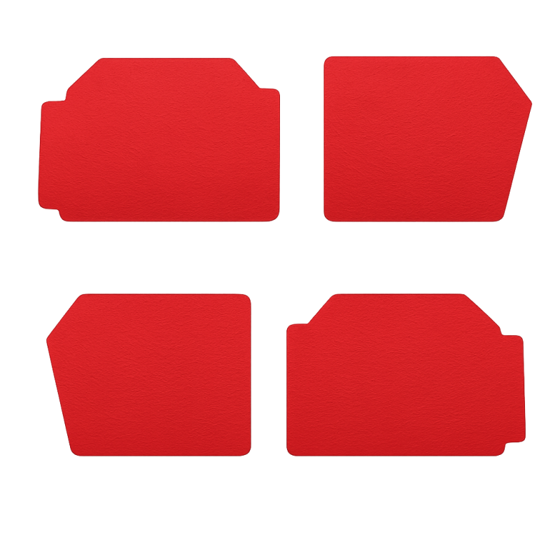KIT DE 4 PANNEAUX POUR PORTE DE 2 CV VERSION GRAND MODELE