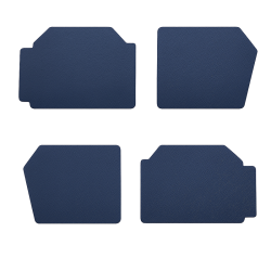 KIT DE 4 PANNEAUX  POUR PORTE DE 2 CV VERSION GRAND MODELE