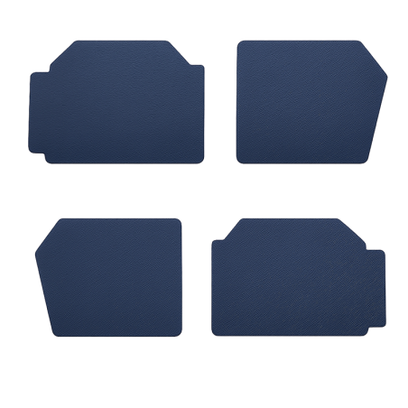 KIT DE 4 PANNEAUX DE PORTES NOIR 2CV6 GRAND MODELE