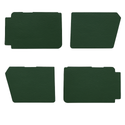 KIT DE 4 PANNEAUX NOIR POUR PORTE DE 2 CV VERSION PETIT MODELE