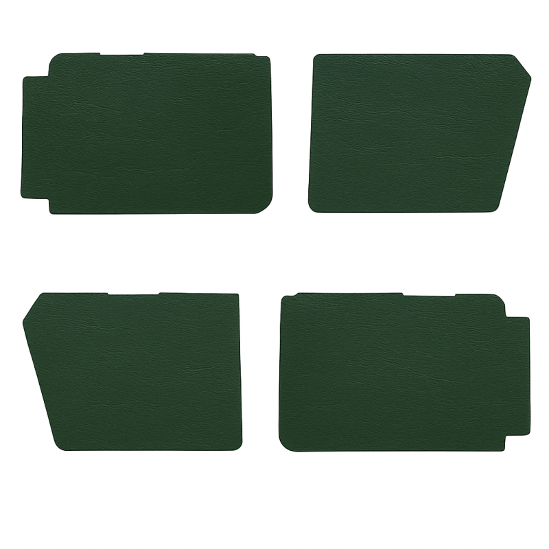 KIT DE 4 PANNEAUX NOIR POUR PORTE DE 2 CV VERSION PETIT MODELE