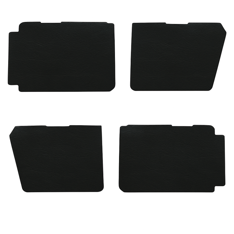 KIT DE 4 PANNEAUX NOIR POUR PORTE DE 2 CV VERSION PETIT MODELE