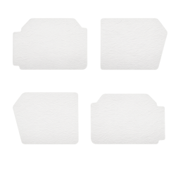 KIT DE 4 PANNEAUX NOIR POUR PORTE DE 2 CV VERSION PETIT MODELE