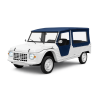 JEU DE BACHE  AVEC PORTE ENTOILEE POUR MEHARI PARE BRISE ALUMINIUM