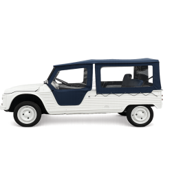 JEU DE BACHE  AVEC PORTE ENTOILEE POUR MEHARI PARE BRISE ALUMINIUM