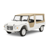 JEU DE BACHE  AVEC PORTE ENTOILEE POUR MEHARI PARE BRISE ALUMINIUM