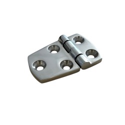 LOT DE 2 CHARNIERES INOX POUR CAPOT MEHARI PARTIE AVANT