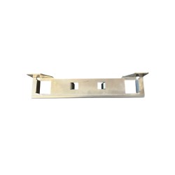 ATTACHE BATTERIE INOX  AVEC SUPPORT REGULATEUR COMPLET POUR 2CV