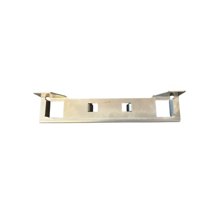 ATTACHE BATTERIE INOX  AVEC SUPPORT REGULATEUR COMPLET POUR 2CV