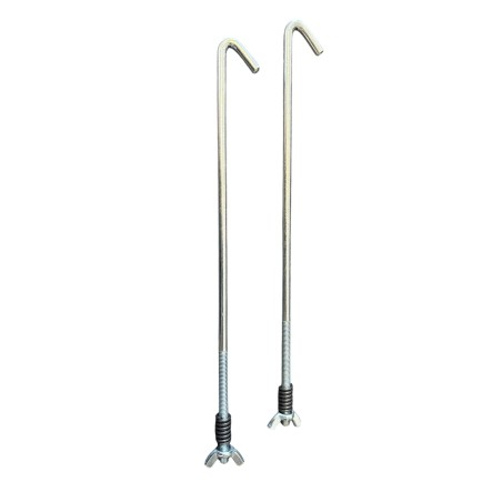 ATTACHE BATTERIE INOX  AVEC SUPPORT REGULATEUR COMPLET POUR 2CV