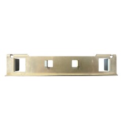 ATTACHE BATTERIE INOX  AVEC SUPPORT REGULATEUR COMPLET POUR 2CV