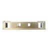 ATTACHE BATTERIE INOX  AVEC SUPPORT REGULATEUR COMPLET POUR 2CV