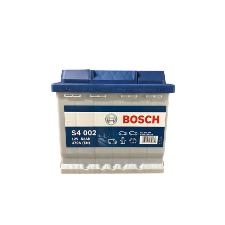 BATTERIE BOSCH 12 VOLTS 52 AH.470EN.AVEC ACIDE