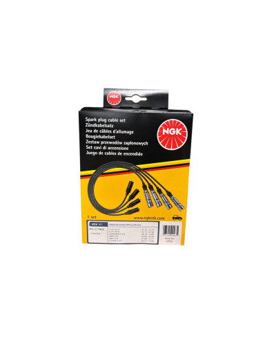 FILS DE BOUGIES LOT DE 2 PIECES MARQUE NGK