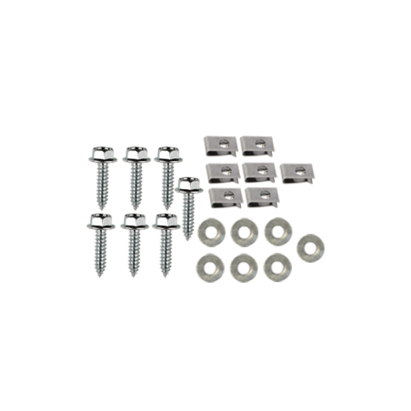 KIT VIS + AGRAFES FIXATION PASSAGE DE ROUE DYANE