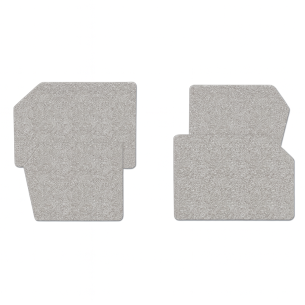 KIT DE 4 PANNEAUX GRIS MOUCHETÉ POUR PORTE DE 2 CV...