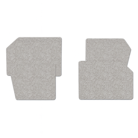 KIT DE 4 PANNEAUX GRIS MOUCHETÉ POUR PORTE DE 2 CV VERSION SUICIDE DE 1948 A 1964