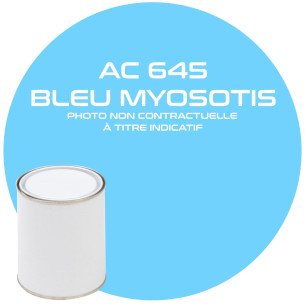 PEINTURE AC 645 BLEU MYOSOTIS  1KG 