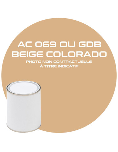 PEINTURE AC 069 OU GDB BEIGE COLORADO  1KG 