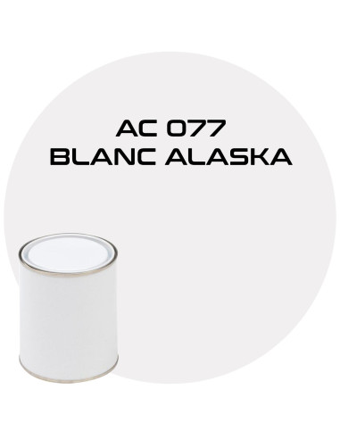 PEINTURE AC 077  BLANC ALASKA  1KG 