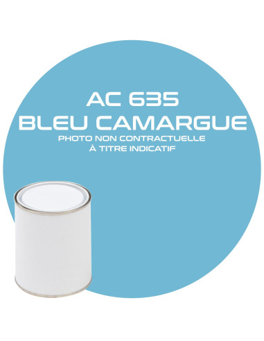 PEINTURE AC 635  BLEU CAMARGUE  1KG 
