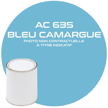 PEINTURE AC 635  BLEU CAMARGUE  1KG 