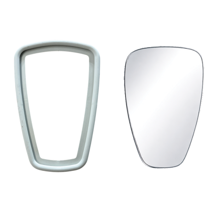 KIT RÉPARATION RÉTROVISEUR MODÈLE INOX POUR MÉHARI -2CV - DYANE - ACADIANE