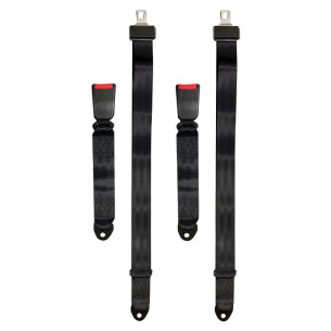 LOT DE 2 CEINTURES VENTRALE AV POUR MÉHARI  ARRIÈRE POUR 2CV