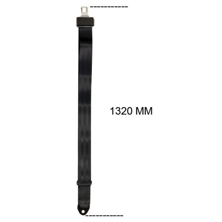 LOT DE 2 CEINTURES VENTRALE AV POUR MÉHARI  ARRIÈRE POUR 2CV