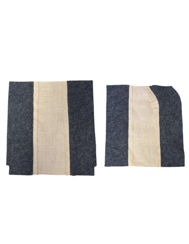 ENSEMBLE DE 4 FONDS DE BANQUETTE AVANT AZAM...