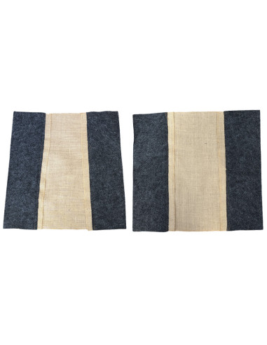 ENSEMBLE DE 4 FONDS DE BANQUETTEARRIÈRE AZAM...