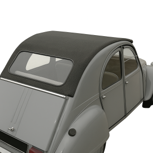 CAPOTE 2CV FERMETURE EXTERIEURE GRIS ANTHRACITE