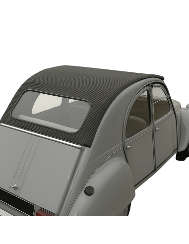 CAPOTE 2CV FERMETURE EXTERIEURE GRIS ANTHRACITE