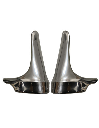 SABOTS POUR AILES ARRÈRE PARTIE AVANT (VERS PORTE ARRIÈRE 2CV)