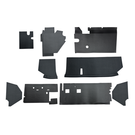 KIT 9 INSONORISANTS COMPLET AVEC BOURRELET PRODUIT EUROPEEN NORME M2