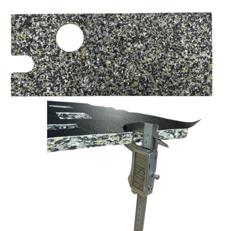 KIT 4 INSONORISANTS PLANCHER PEDALE 2CV PRODUIT EUROPEEN NORME M2