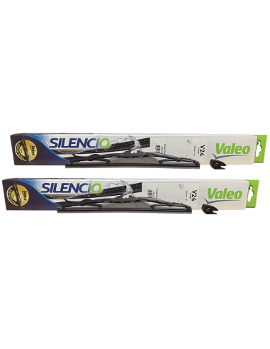 PAIRE DE BALAI ESSUIE GLACE VALEO SILENCIO V24...