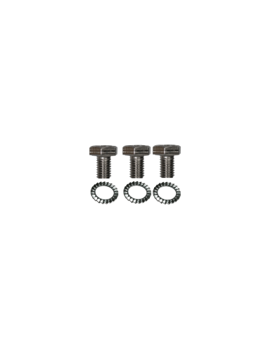 LOT DE 3 VIS TH  7X12 AVEC RONDELLES FIXATION...