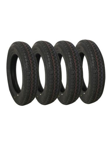 LOT DE 4 PNEUS 135 80 R 15