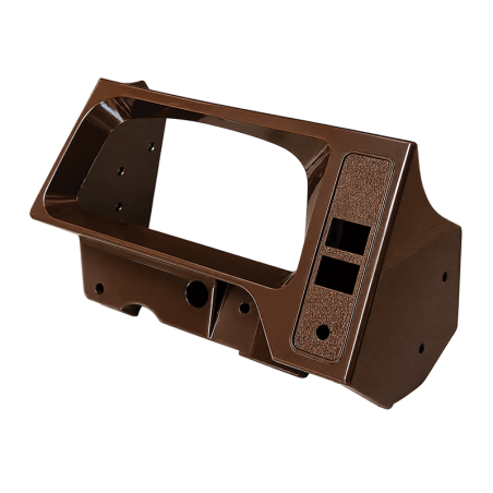 SUPPORT PLASTIQUE MARRON POUR GRAND COMPTEUR 2CV ADAPTABLE