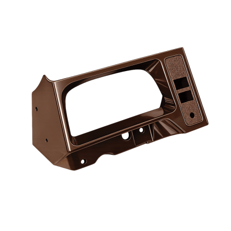 SUPPORT PLASTIQUE MARRON POUR GRAND COMPTEUR 2CV ADAPTABLE