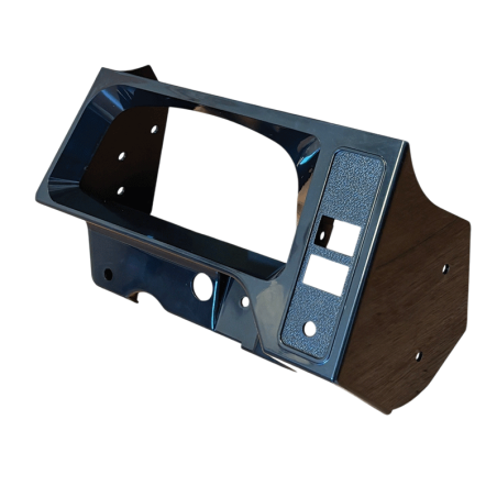 SUPPORT PLASTIQUE NOIR POUR GRAND COMPTEUR 2CV ADAPTABLE