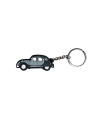 PORTE CLE 2CV CHARLESTON GRIS NOCTURNE ET GRIS CORMORAN