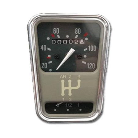 Compteur petit modèle mehari mehari 4x4 2cv 2cv 6 2cv fourgonnette Compteur petit modèle mehari mehari 4x4 2cv 2cv 6 2cv fourgonnette