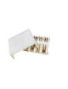 BOITE A FUSIBLES PLASTIQUE ORIGINE BLANCHE MÉHARI - 2CV -...