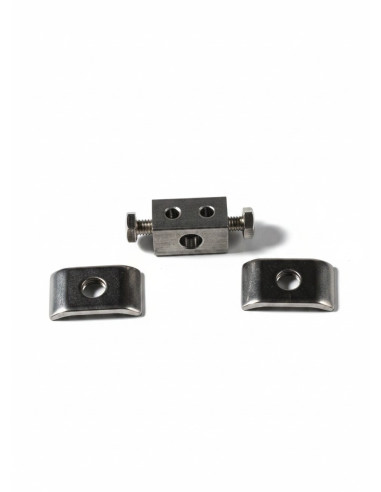 SERRE CABLE DOUBLE AVEC 2 BRIDES DE CABLE DE...